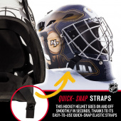 Street hockey helmet NHL Nashville Predators Street hockey helmet NHL Nashville Predators