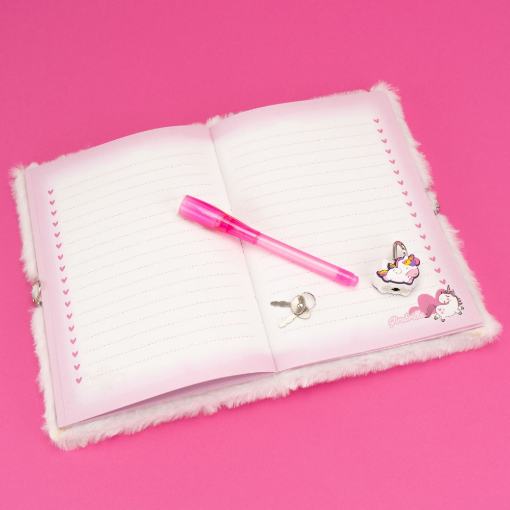 Girabrilla Magisk dagbog og UV-pen