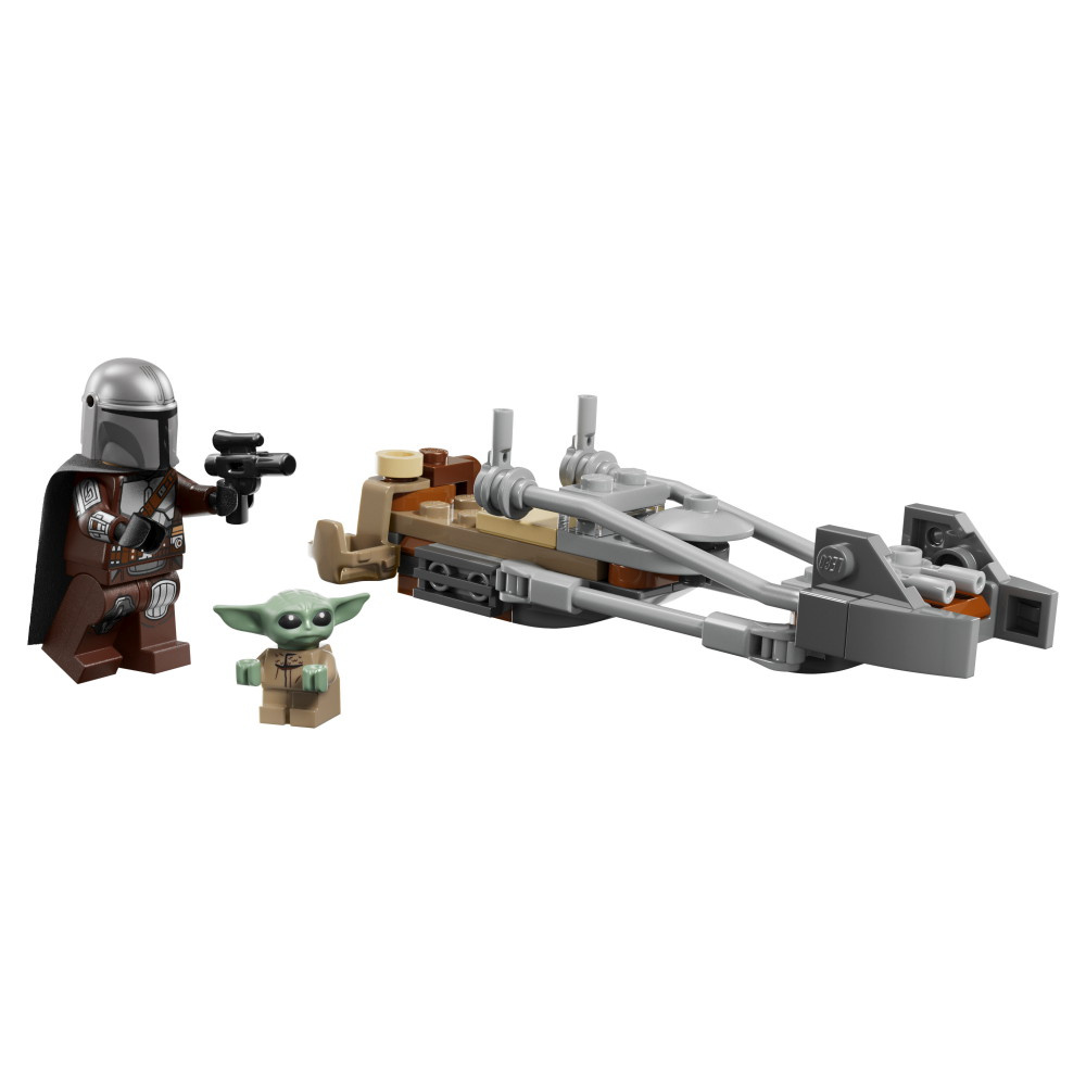 LEGO Star Wars - Mandalorianeren Og Grogus Speederbike