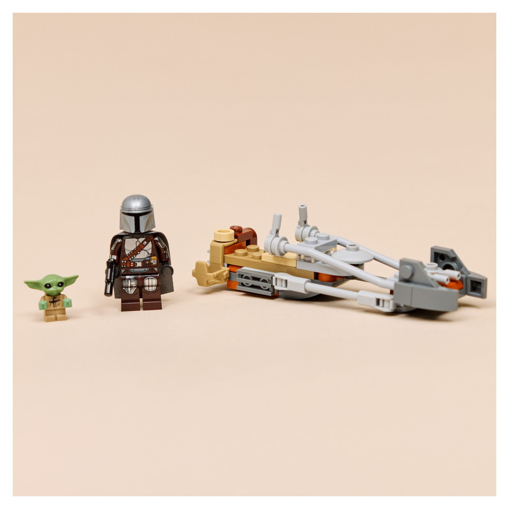 LEGO Star Wars - Mandalorianeren Og Grogus Speederbike