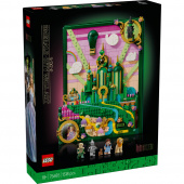 LEGO Wicked - Emerald City-Vægkunst LEGO Wicked - Emerald City-Vægkunst