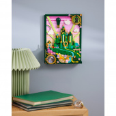 LEGO Wicked - Emerald City-Vægkunst LEGO Wicked - Emerald City-Vægkunst