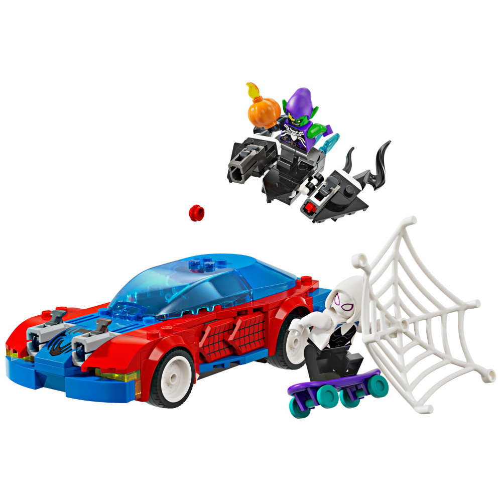 LEGO Marvel - Spider-Mans racerbile & Venom Green Goblin