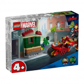 LEGO Marvel - Iron Man med motorcykel og Hulk LEGO Marvel - Iron Man med motorcykel og Hulk