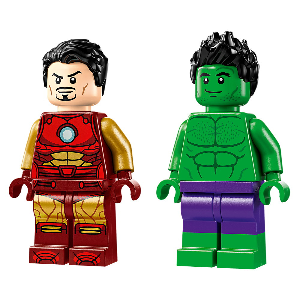 LEGO Marvel - Iron Man med motorcykel og Hulk