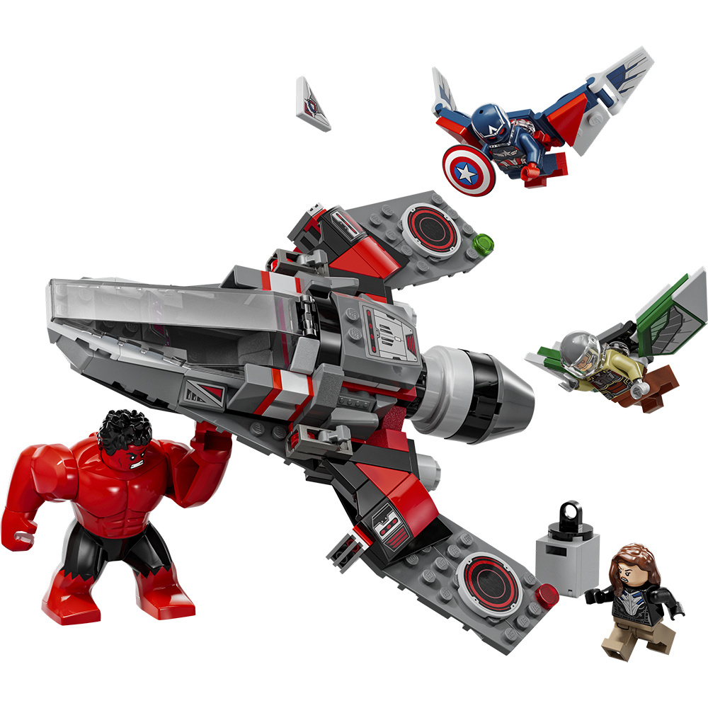 LEGO Marvel – Captain America mod Red Hulk