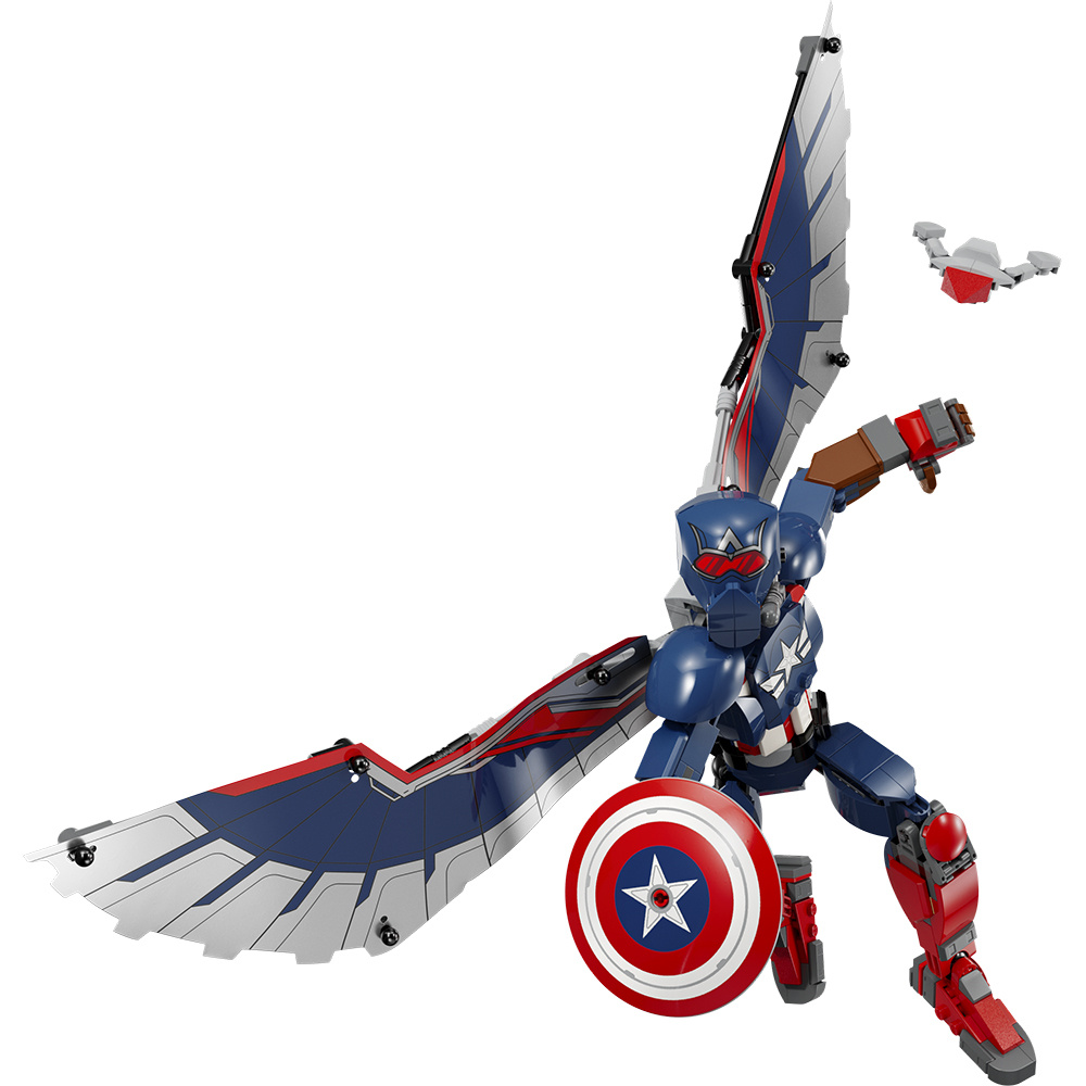 LEGO Marvel – Nye Captain America byggfigur