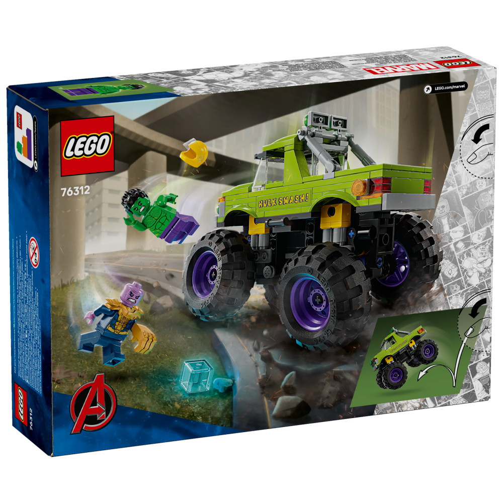 LEGO Marvel - Hulk-lastbilen mod Thanos