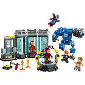 LEGO Marvel – Iron Mans laboratorium: rustningernes hal LEGO Marvel – Iron Mans laboratorium: rustningernes hal
