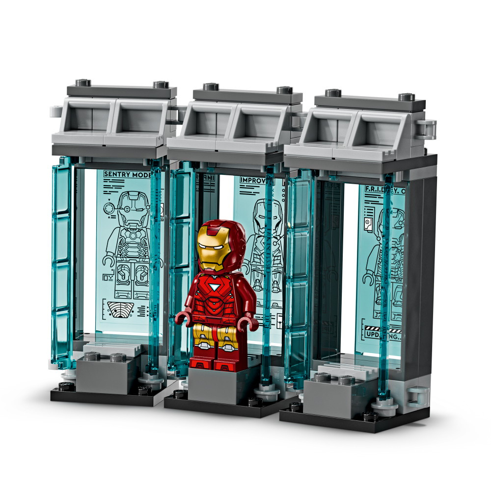 LEGO Marvel – Iron Mans laboratorium: rustningernes hal