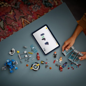 LEGO Marvel – Iron Mans laboratorium: rustningernes hal LEGO Marvel – Iron Mans laboratorium: rustningernes hal