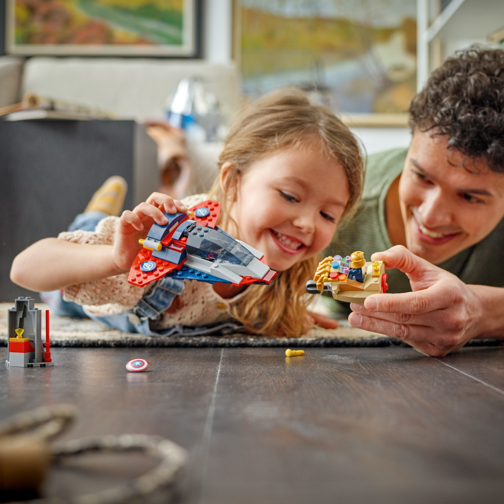 LEGO Marvel - Captain America mod Thanos