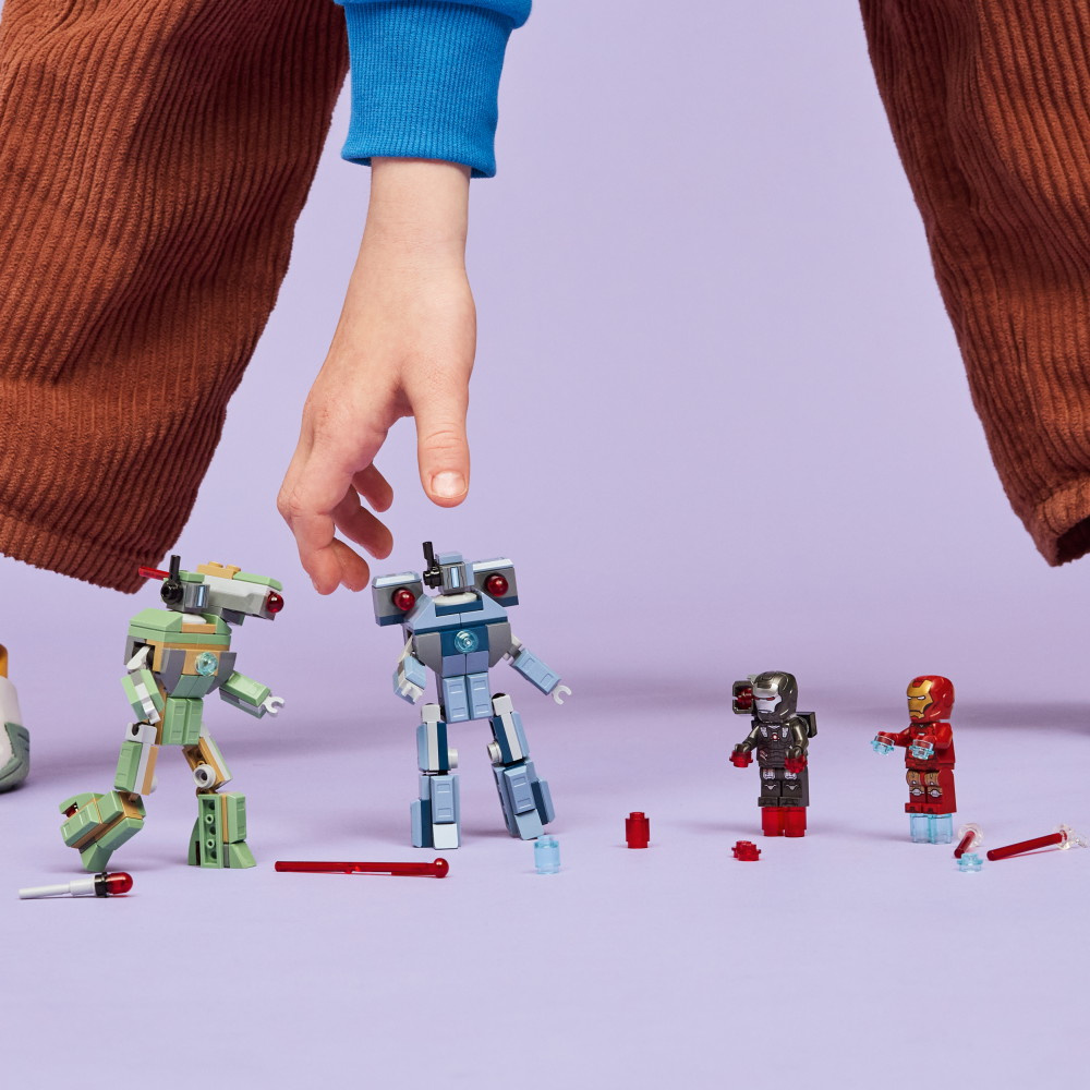 LEGO Marvel - Iron Man og War Machine mod Hammer-droner