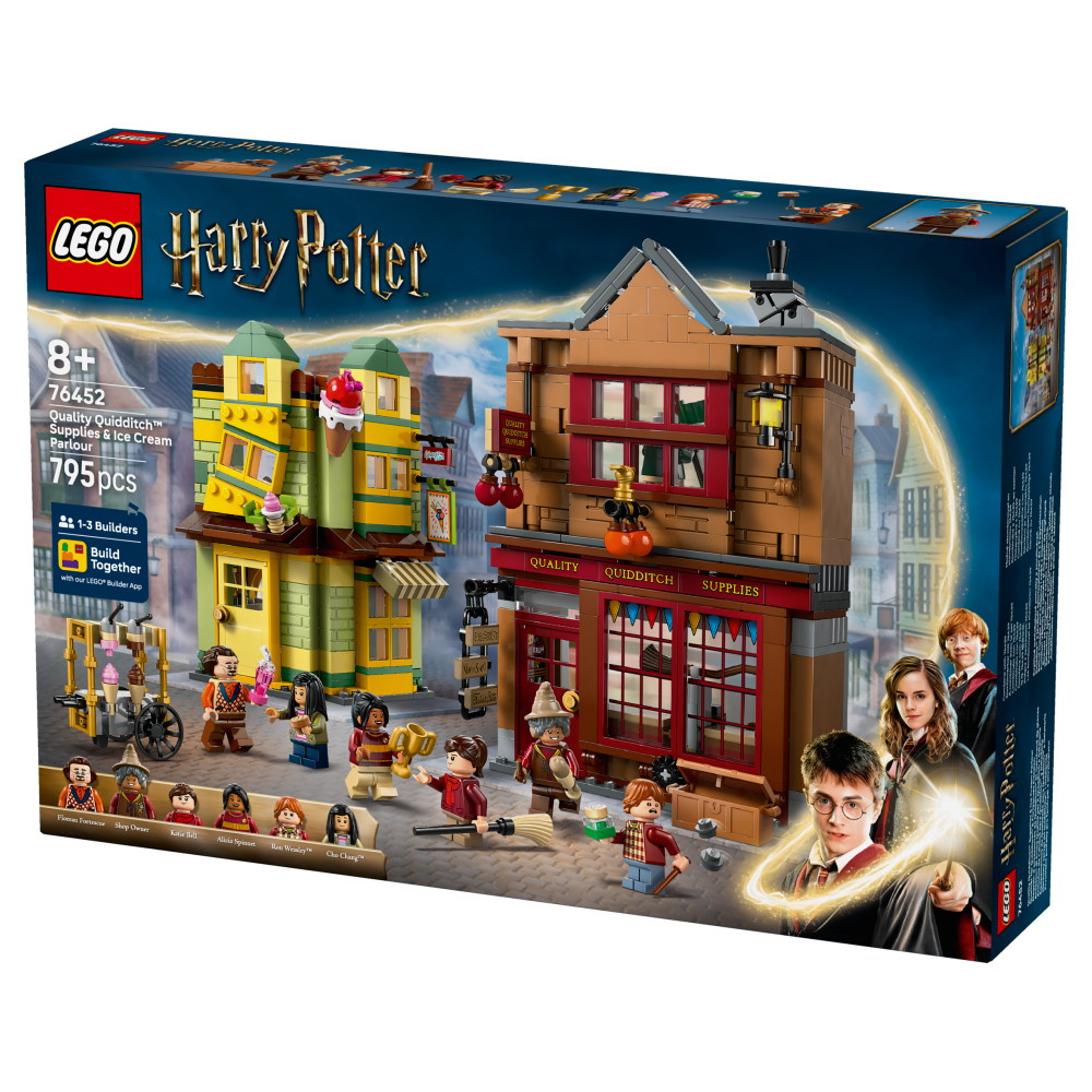 LEGO Harry Potter - Kvalitetsudstyr til Quidditch og Iscafé