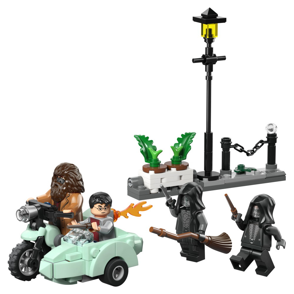 LEGO Harry Potter - Hagrid Og Harrys Flugt Fra Ligustervænget
