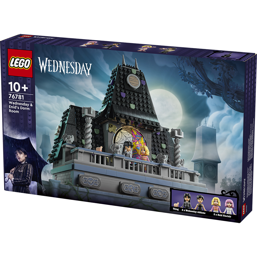 LEGO Wednesday og Enids værelse