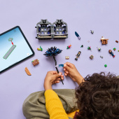 LEGO Wednesday - Sort dahlia-blomst LEGO Wednesday - Sort dahlia-blomst