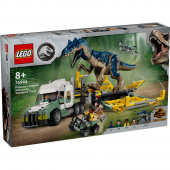 LEGO Jurassic World - Dinosaurmissioner: Allosaurus-transportvogn LEGO Jurassic World - Dinosaurmissioner: Allosaurus-transportvogn