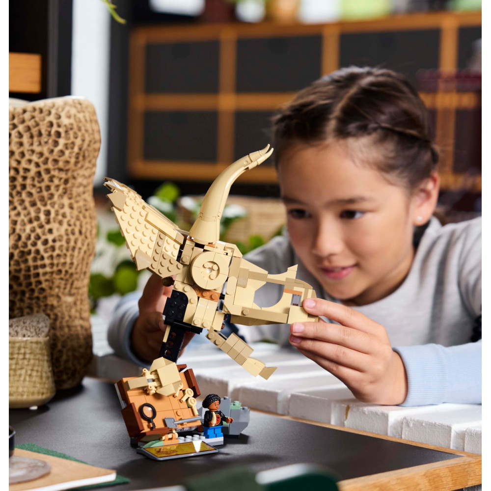 LEGO Jurassic World - Dinosaurfossiler: Triceratops-kranium