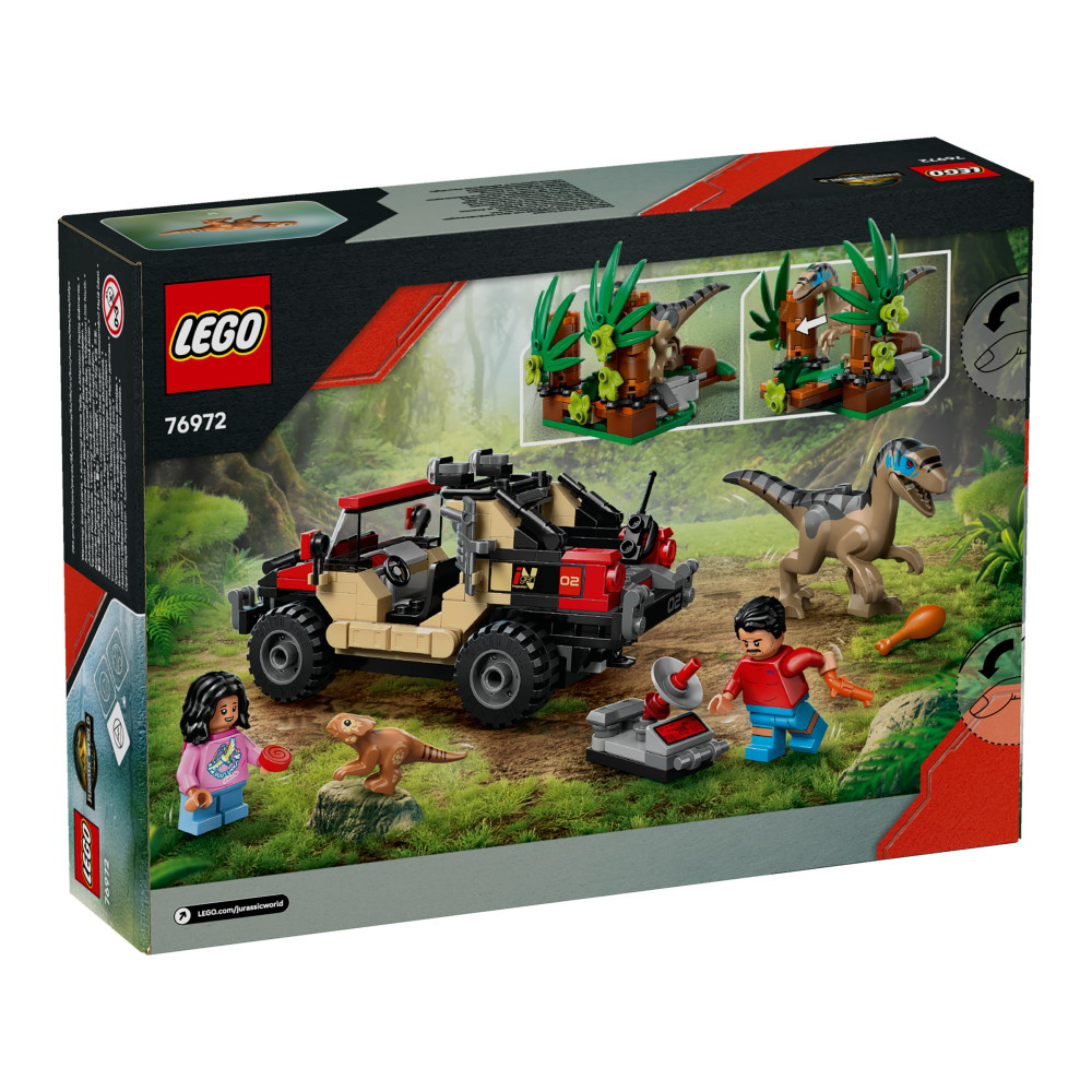 LEGO Jurassic World - Offroad-flugt fra raptor