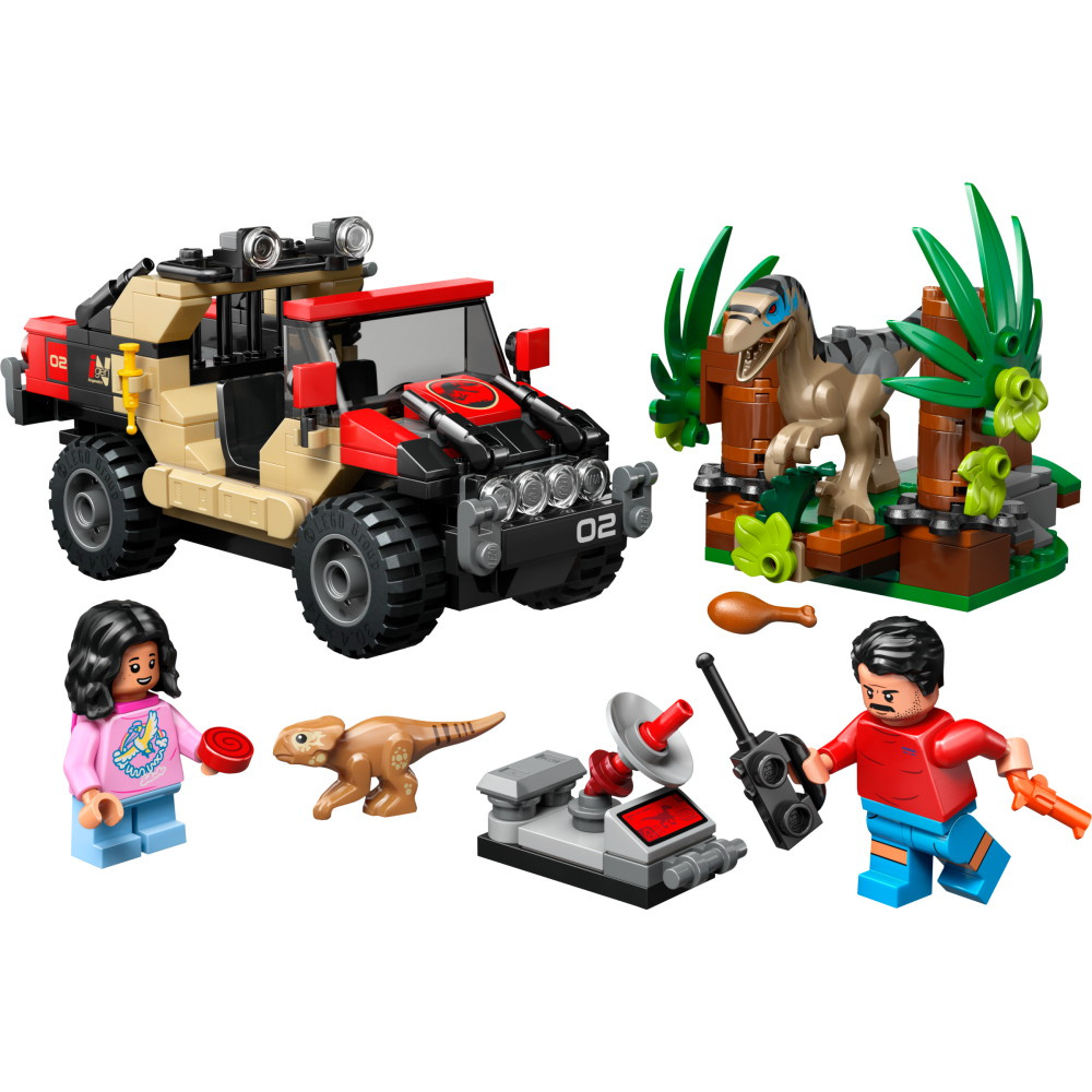 LEGO Jurassic World - Offroad-flugt fra raptor