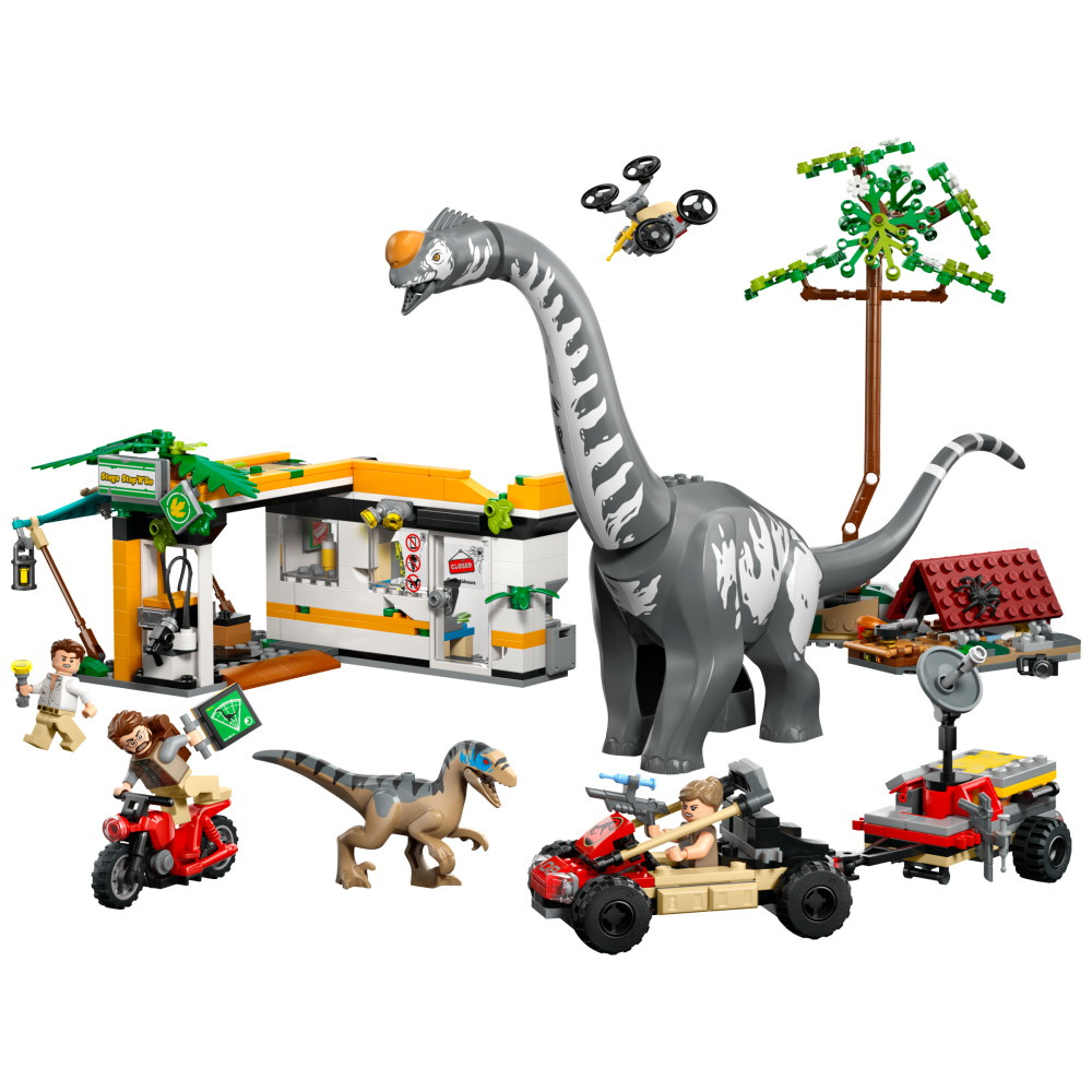 LEGO Jurassic World - Sporingsmission: Raptor og titanosaurus