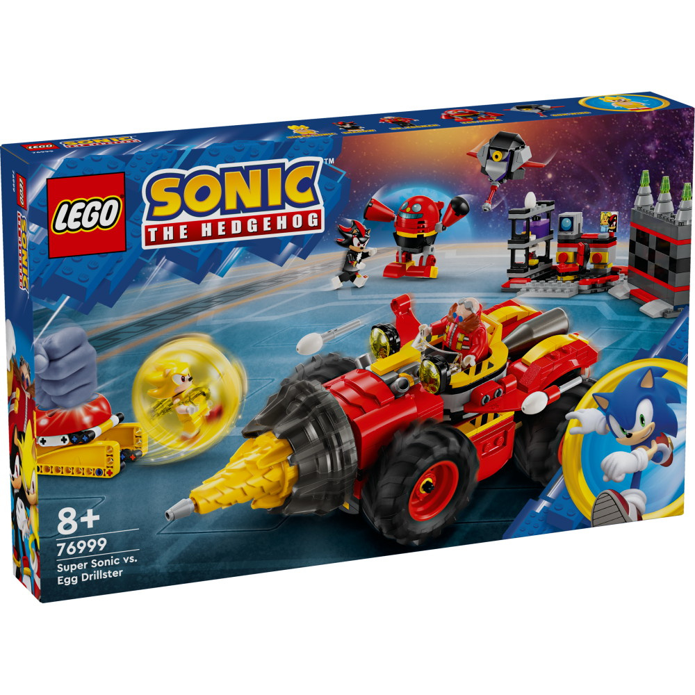 LEGO Sonic - Super Sonic mod Egg Drillster