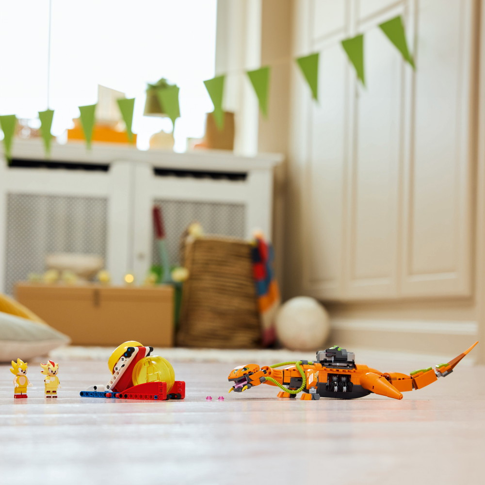 LEGO Sonic - Super Shadow mod Biolizard