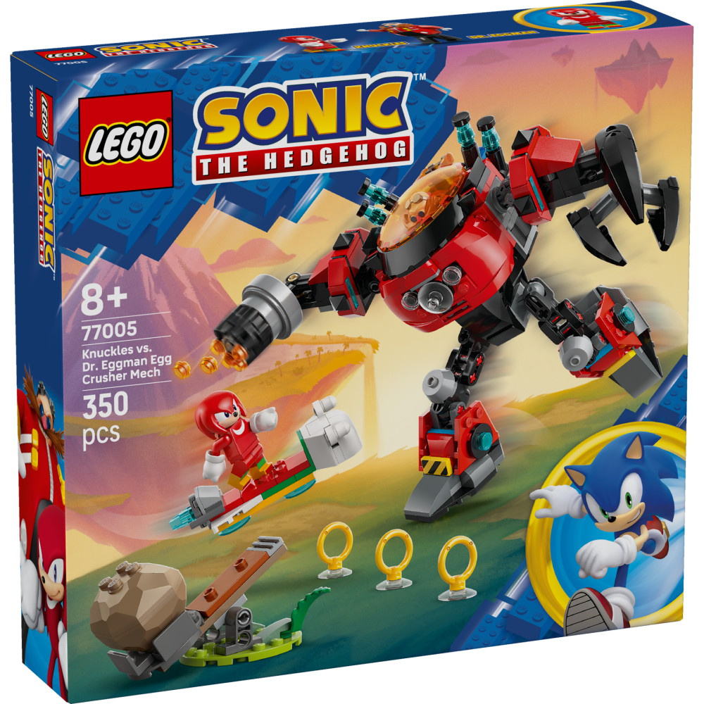 LEGO Sonic - Knuckles mod dr. Eggmans Egg Crusher-mech