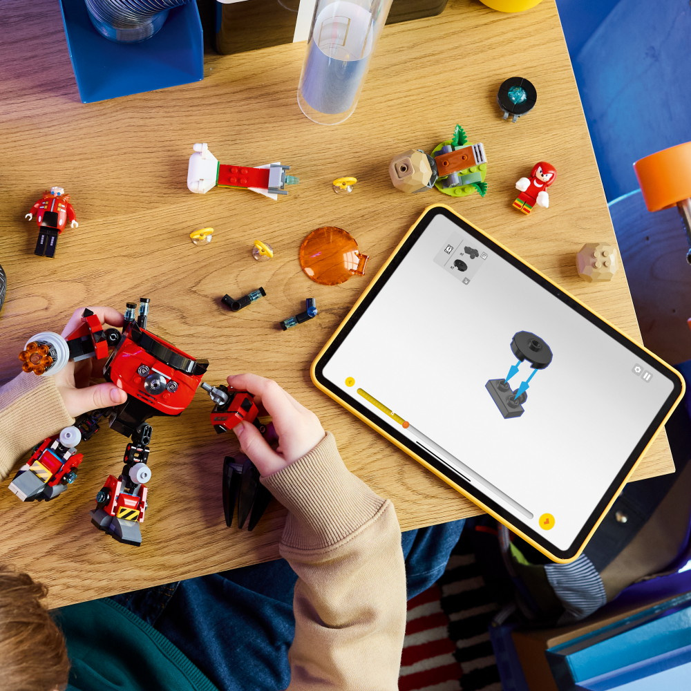 LEGO Sonic - Knuckles mod dr. Eggmans Egg Crusher-mech