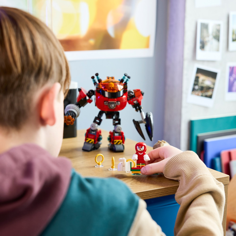 LEGO Sonic - Knuckles mod dr. Eggmans Egg Crusher-mech