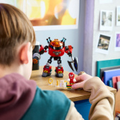 LEGO Sonic - Knuckles mod dr. Eggmans Egg Crusher-mech LEGO Sonic - Knuckles mod dr. Eggmans Egg Crusher-mech