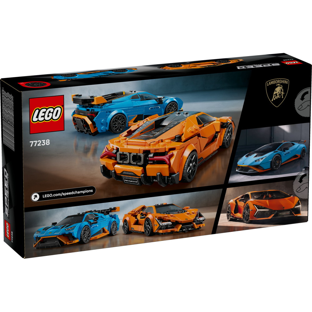 LEGO Speed Champions - Lamborghini Revuelto og Huracán STO