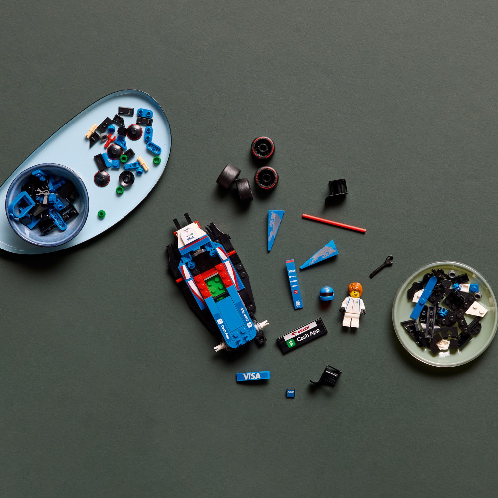LEGO Speed Champions - Visa Cash App RB VCARB 01 F1 racerbil