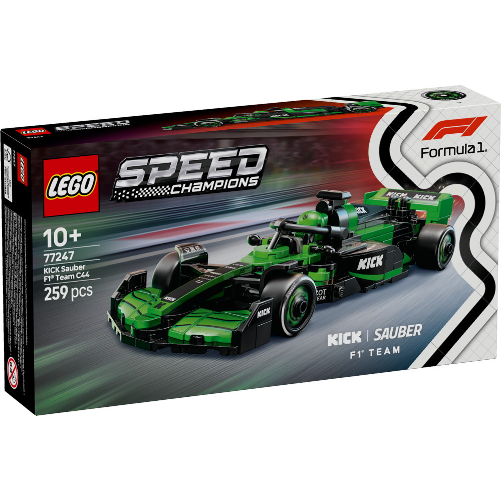 LEGO Speed Champions - KICK Sauber F1 Team C44 racerbil