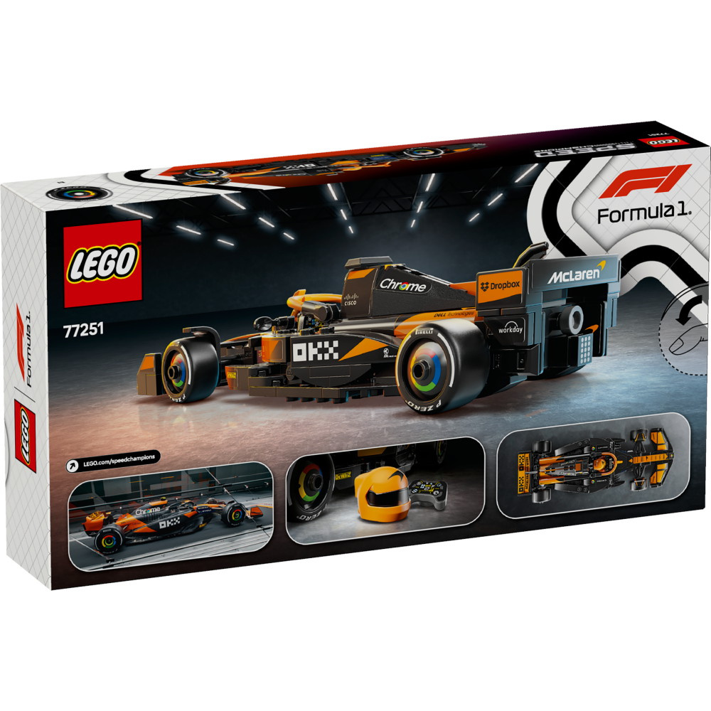 LEGO Speed Champions - McLaren F1 Team MCL38 racerbil