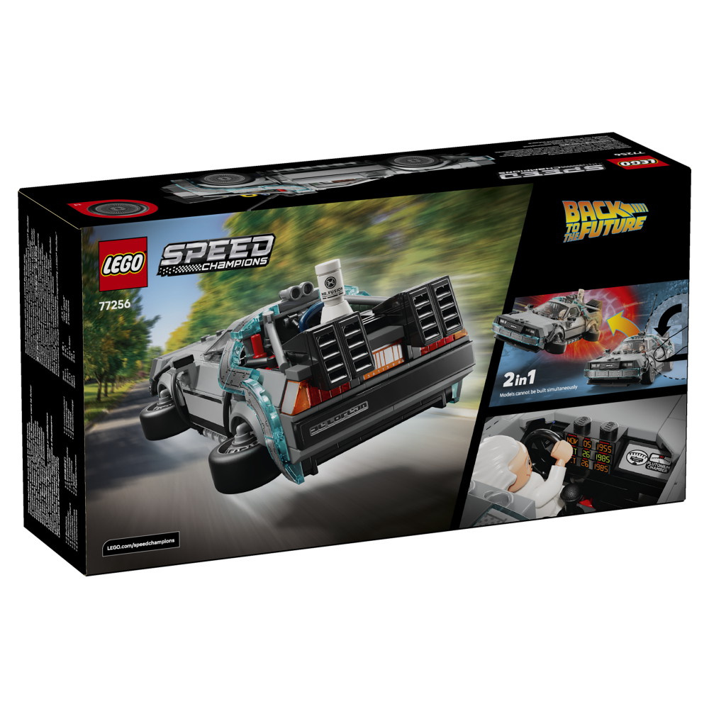 LEGO Speed Champions - Tidsmaskinen Fra Tilbage Til Fremtiden