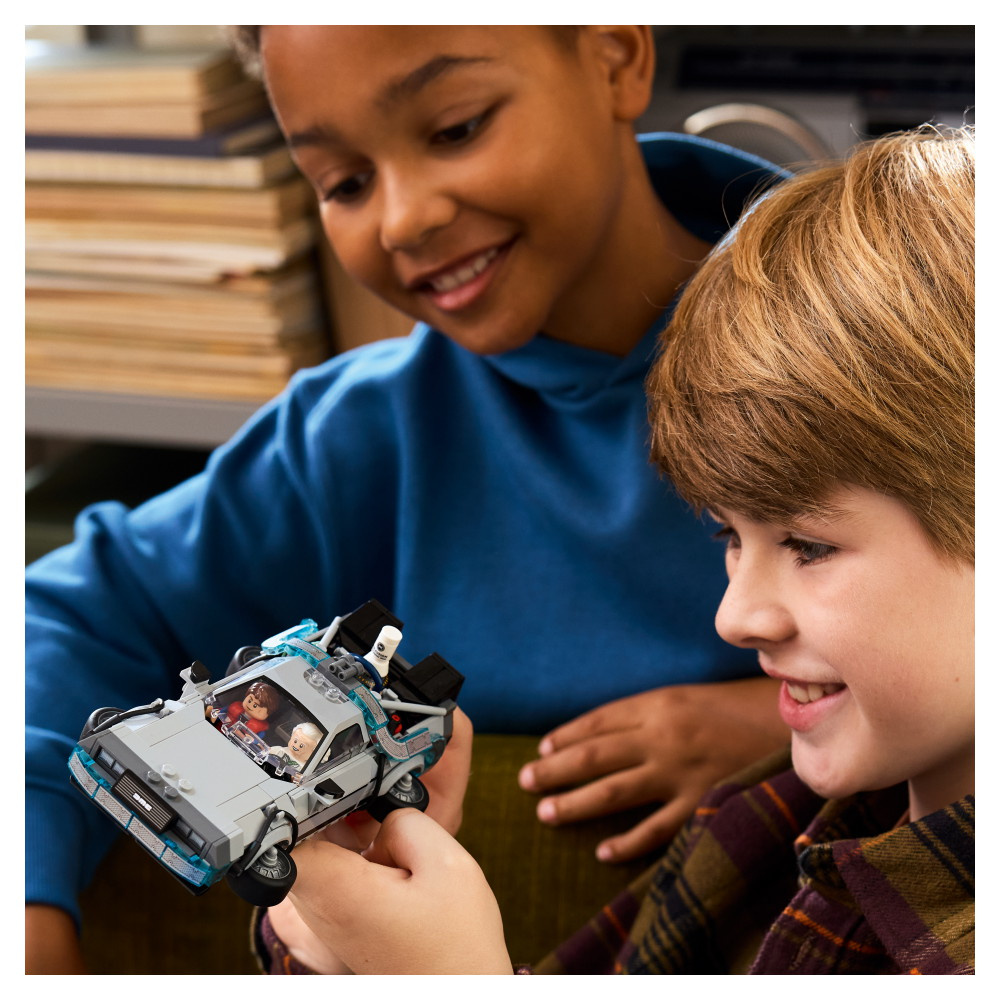 LEGO Speed Champions - Tidsmaskinen Fra Tilbage Til Fremtiden