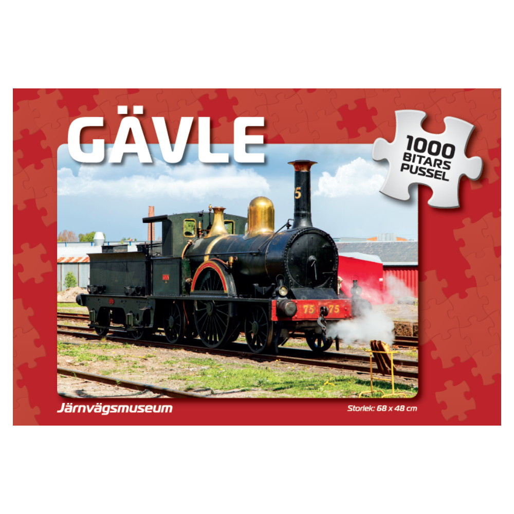 Puslespil: Gävle Järnvägsmuseum 1000 Brikker