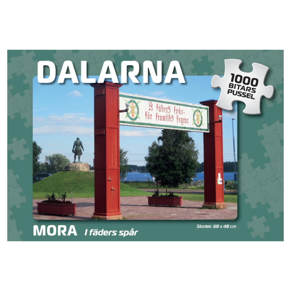 Puslespil: Mora I fäders spår 1000 Brikker