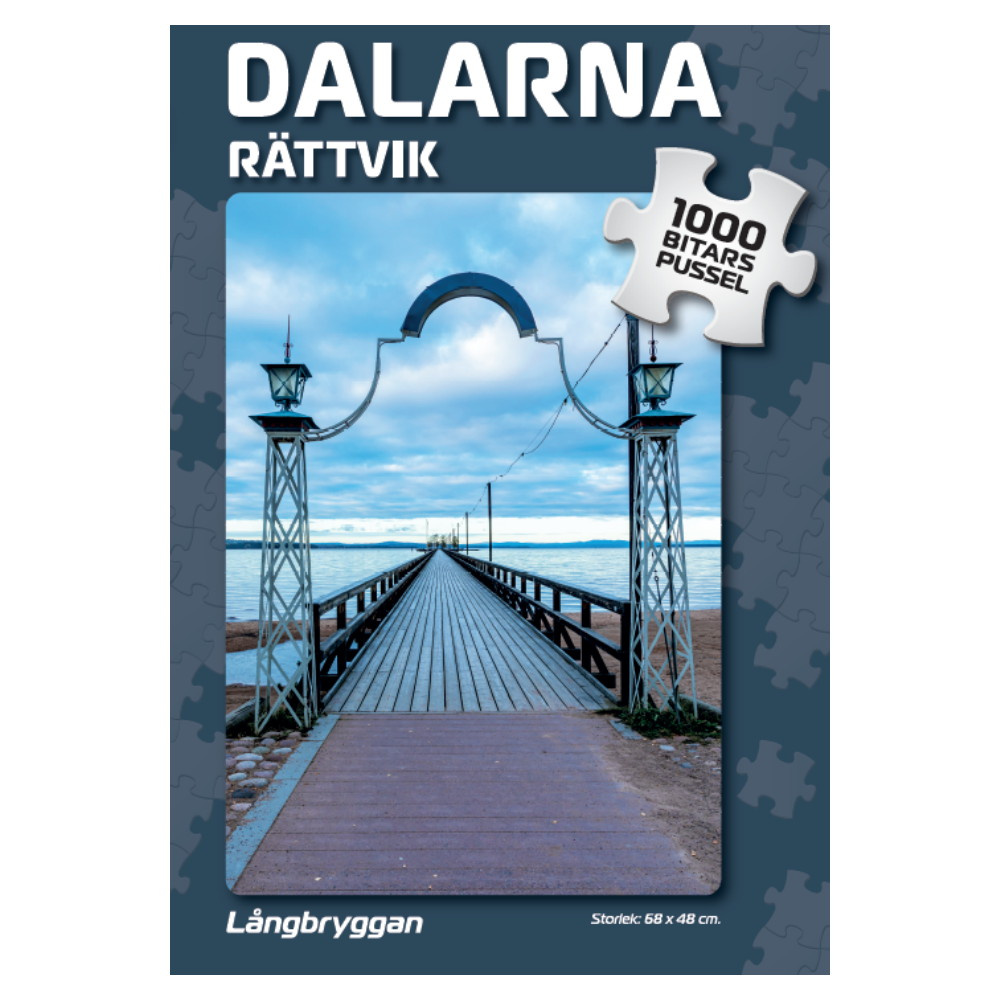 Puslespil: Rättvik Långbryggan 1000 Brikker