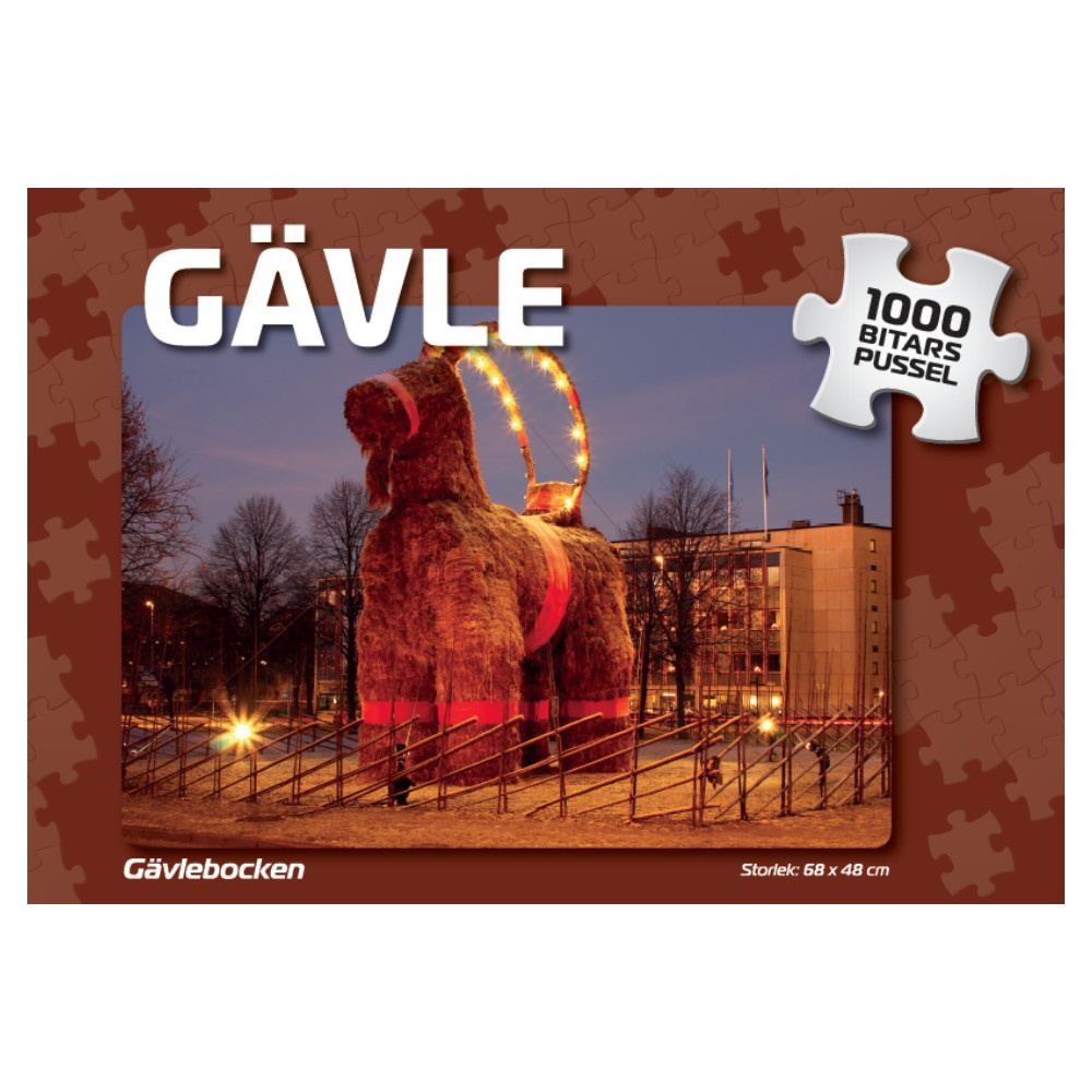 Puslespil: Gävlebocken 1000 Brikker