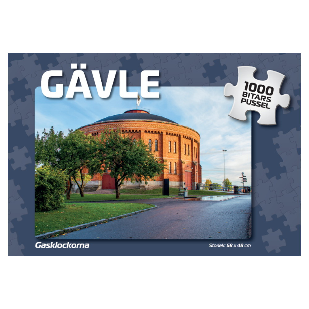 Puslespil: Gävle Gasklockorna 1000 Brikker