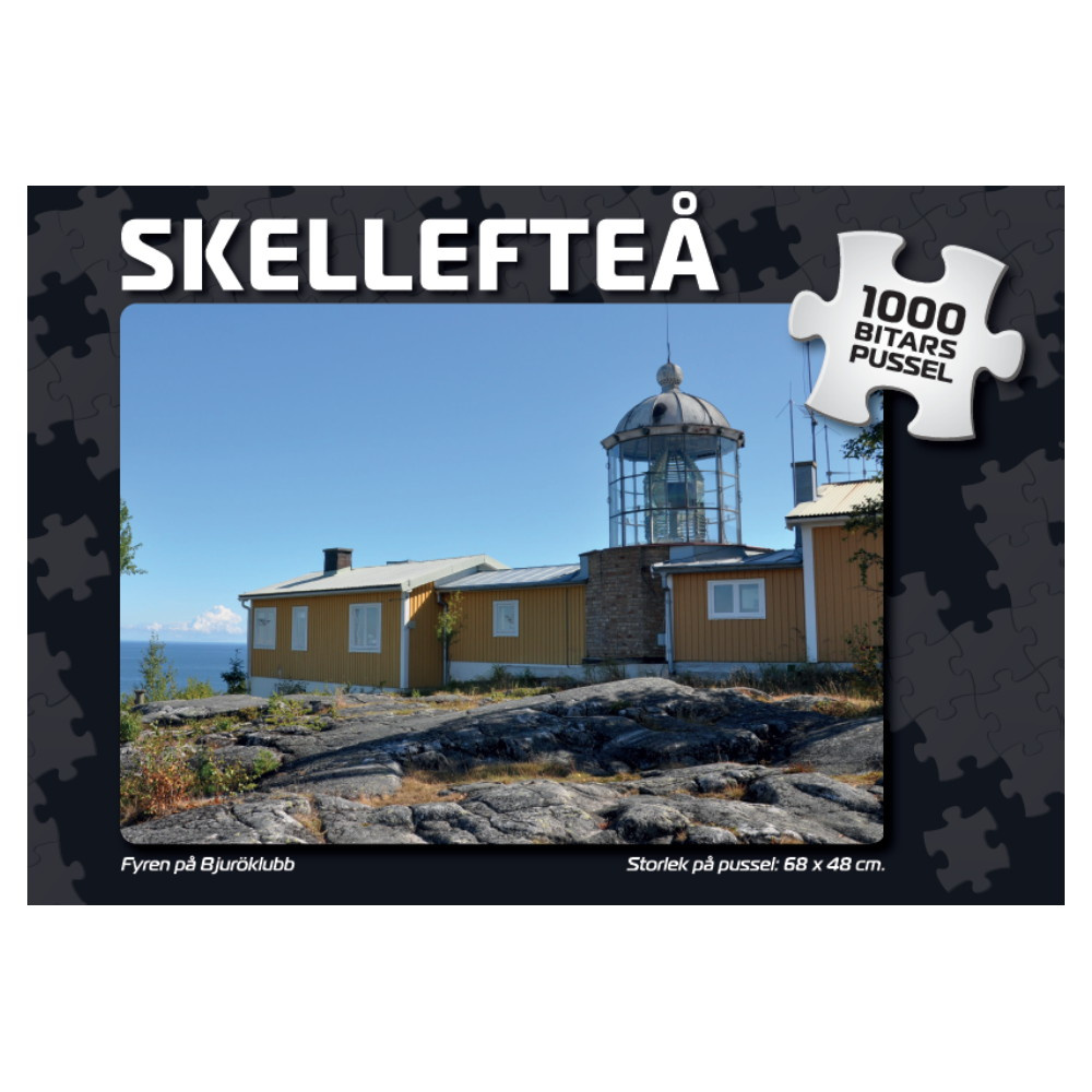 Puslespil: Skellefteå Fyren på Bjuröklubb 1000 Brikker