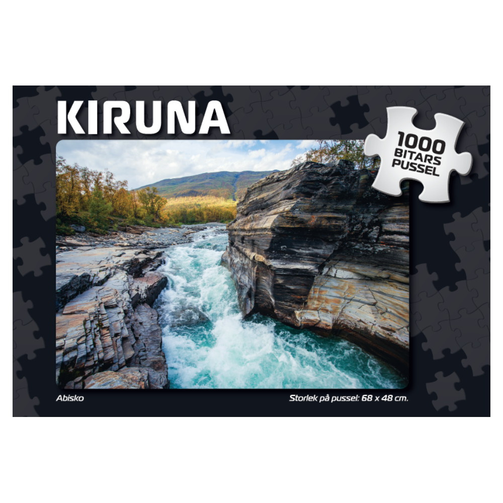 Puslespil: Kiruna Abisko 1000 Brikker