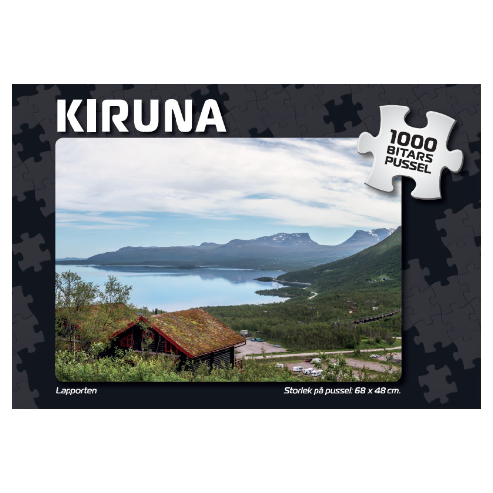 Puslespil: Kiruna Lapporten 1000 Brikker