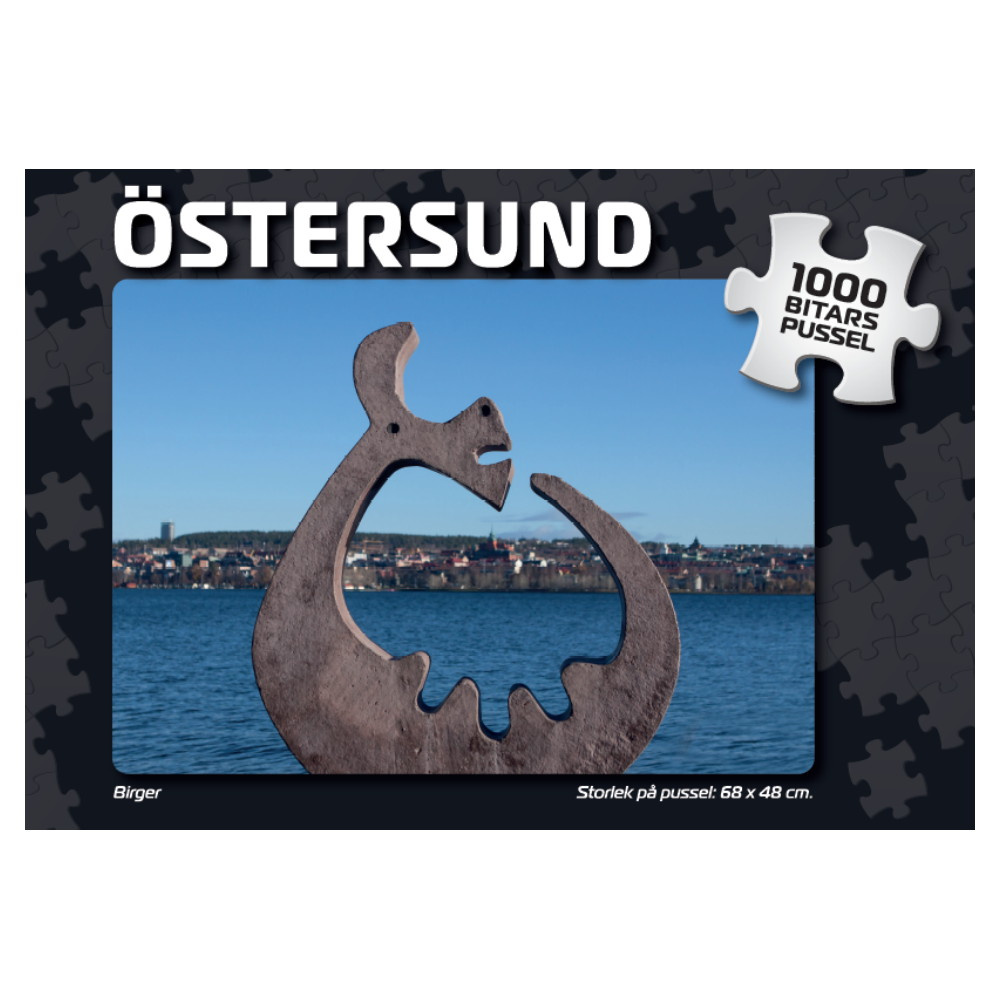 Puslespil: Östersund Birger 1000 Brikker