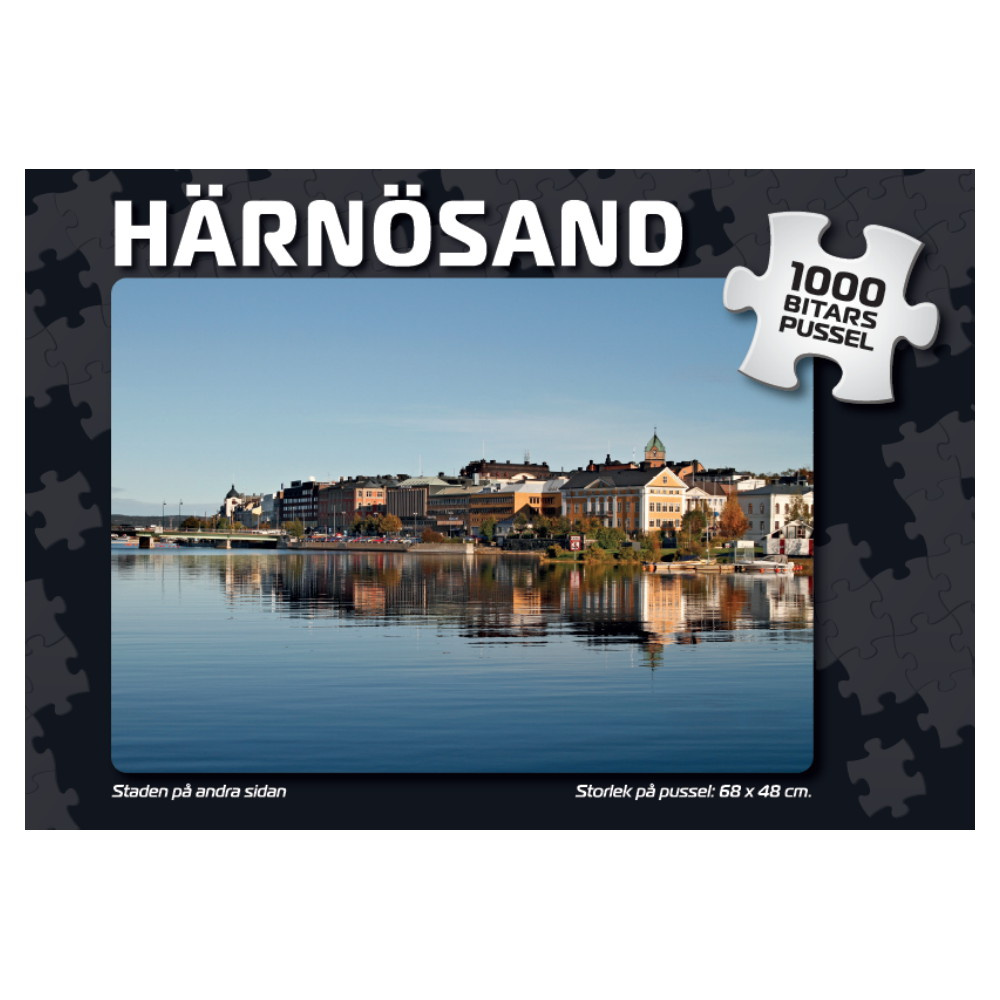 Puslespil: Härnösand Staden på andra sidan 1000 Brikker