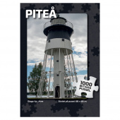 Puslespil: Piteå Skags-fyr, Jävre 1000 Brikker Puslespil: Piteå Skags-fyr, Jävre 1000 Brikker