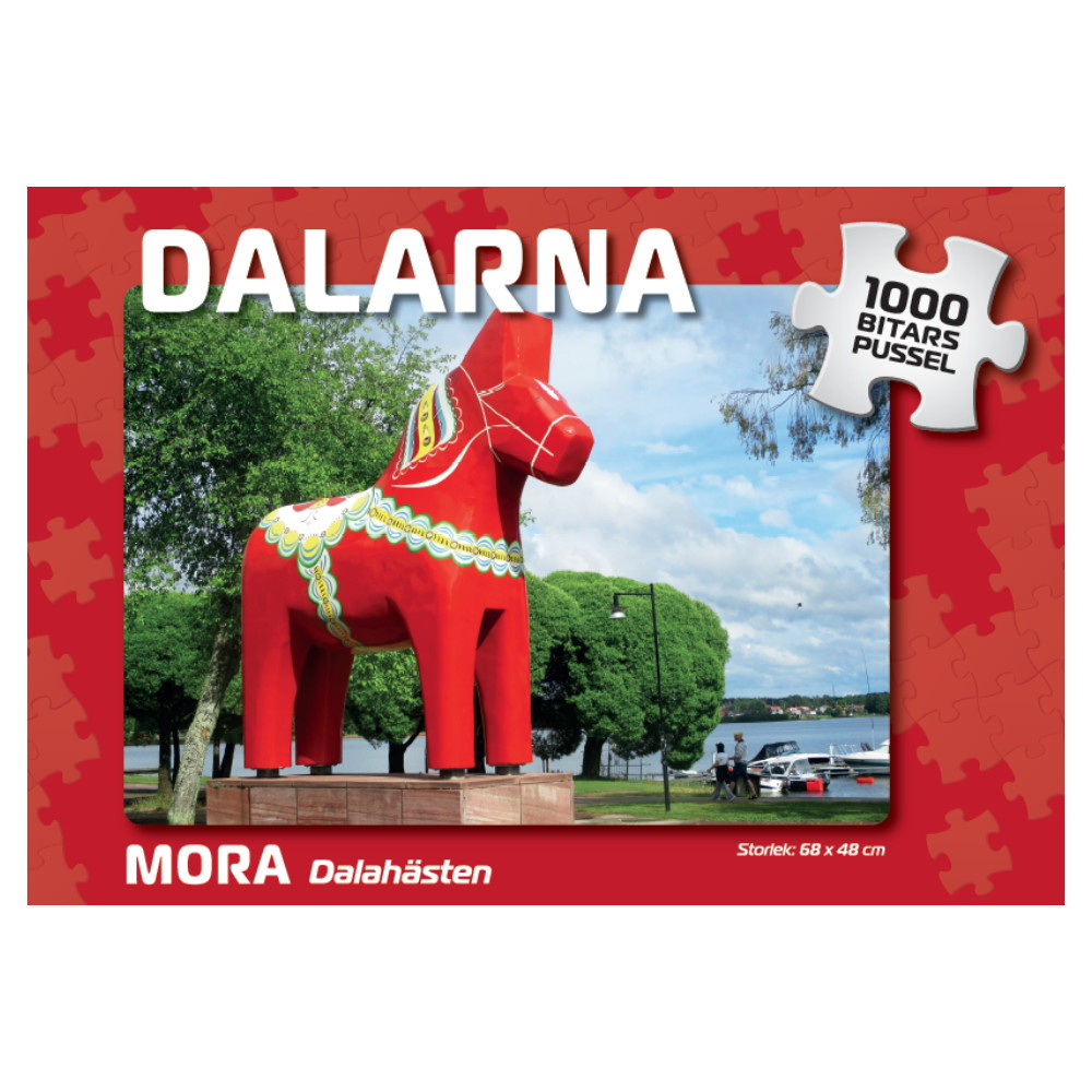 Puslespil: Mora Dalahästen 1000 Brikker